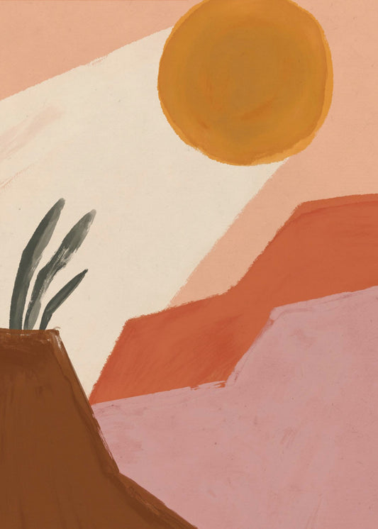 Desert Sunlight | Canvas