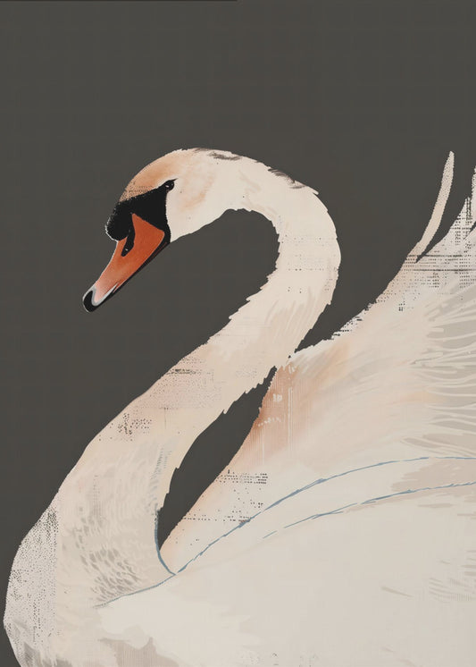 Der Schwan | Leinwand