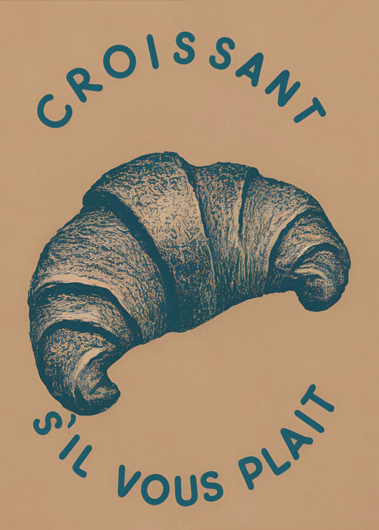 Croissant | Leinwand