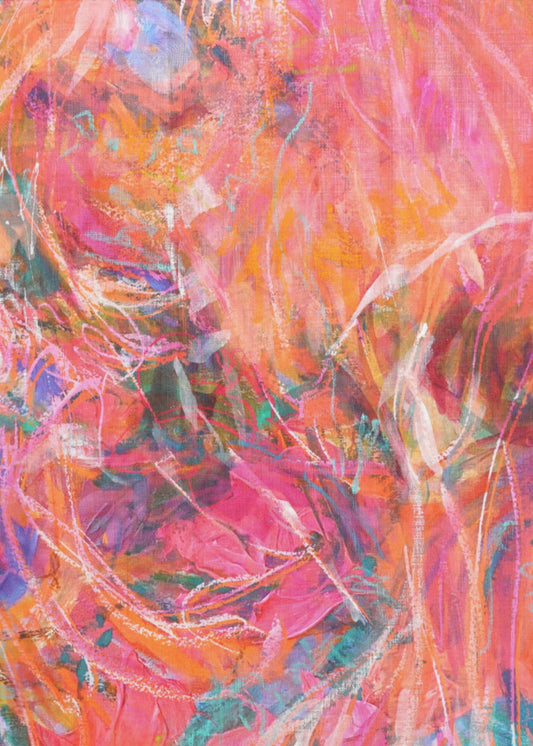 Bunte Blumenblätter | Poster