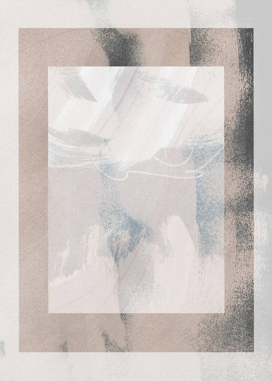 Abstrakte Pinselstriche 17 | Leinwand