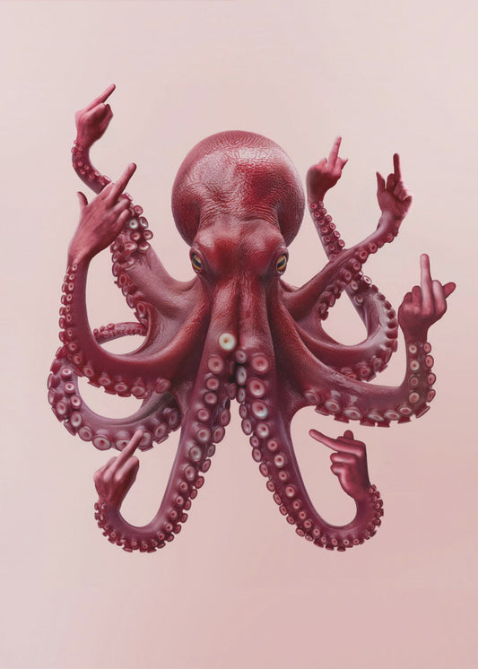 Fucktopus | Leinwand