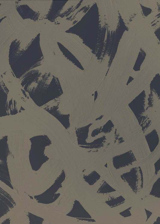 Abstract Brush Strokes 399Y | Poster