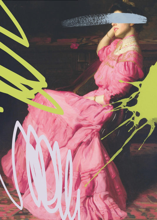 Alteredpinkdress2 | Leinwand