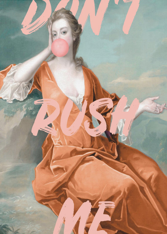 Dontrushmeorange Verhältnis 2x3 | Poster