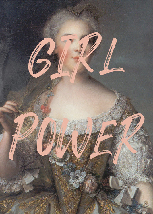 Girlpoweralteredart Ratioiso | Leinwand