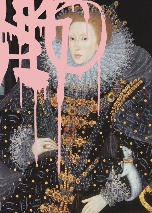 Elizabethpaintpink Verhältnis 2x3 | Leinwand