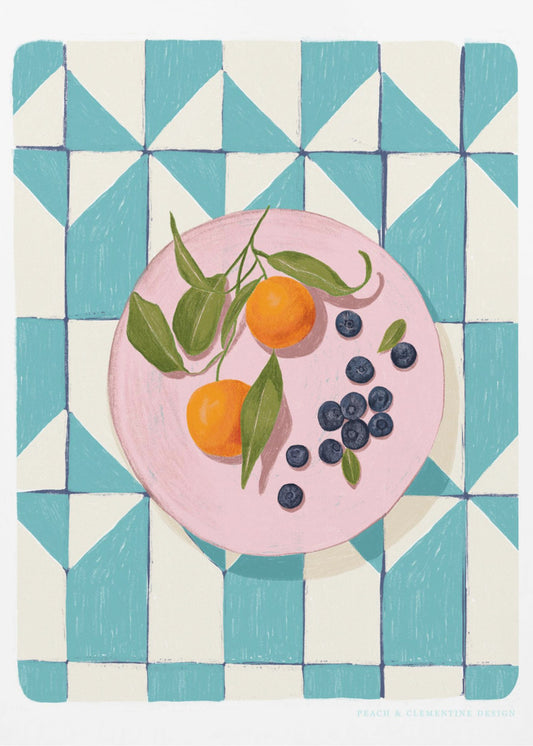 Pandc Zitrusfrüchte und Beeren | Poster