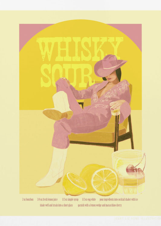 Jlr Whiskysour Pink Kopie | Poster