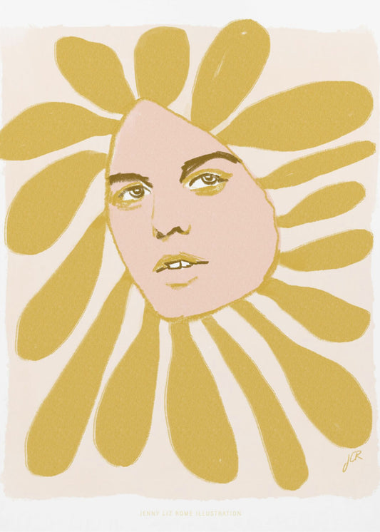 Jlr Flowerhead1 Kopie 2 | Leinwand