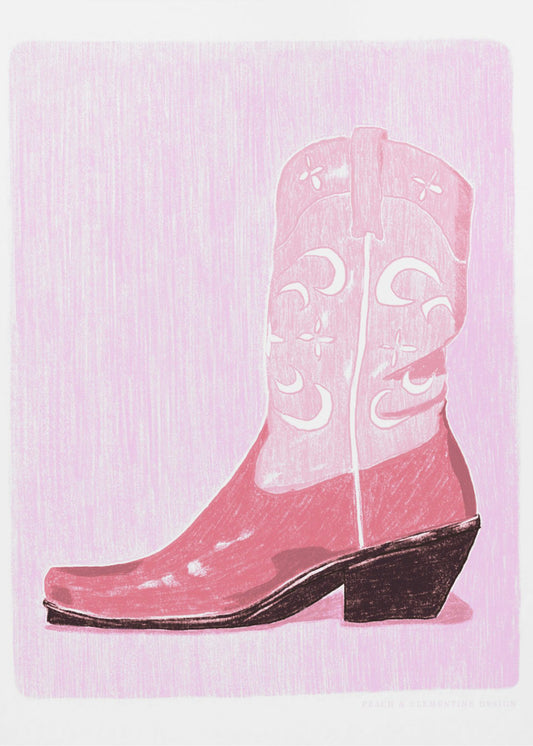 P&amp;c Cowgirlstiefel | Leinwand