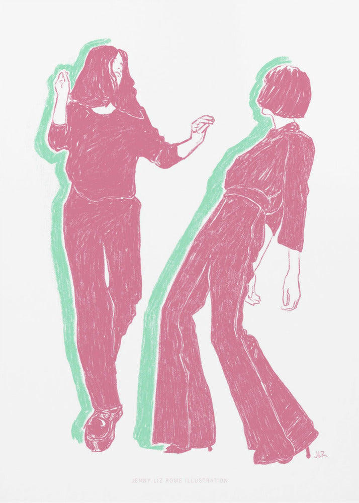 Jlr Dancing3 Kopie | Leinwand