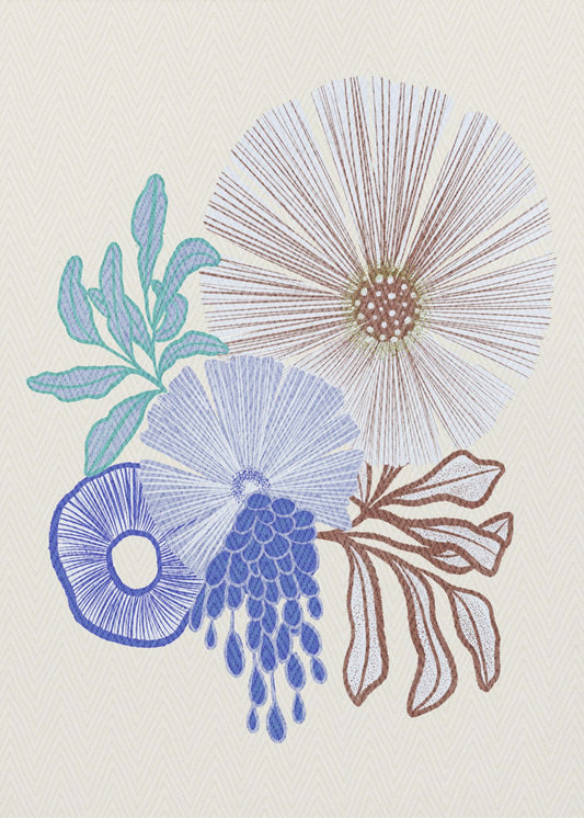 Korallenblumen | Poster