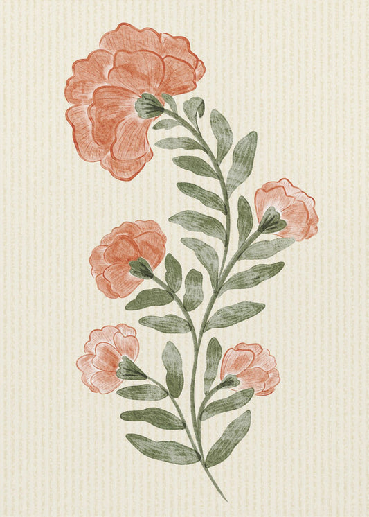 Marigold Flowers | Canvas