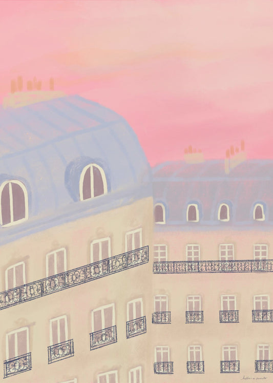 Paris, meine Liebe | Leinwand