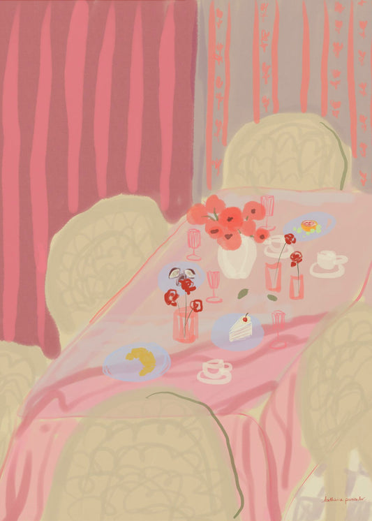 Rosé-Tisch | Poster