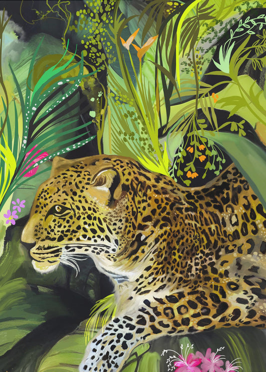 Leopard King | Canvas