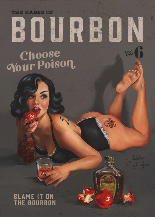 Babes of Bourbon Vol 6 Choose Your Poison Sexy Pinup | Canvas