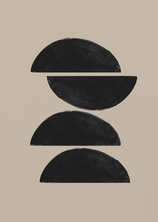 Stacked Halves | Canvas