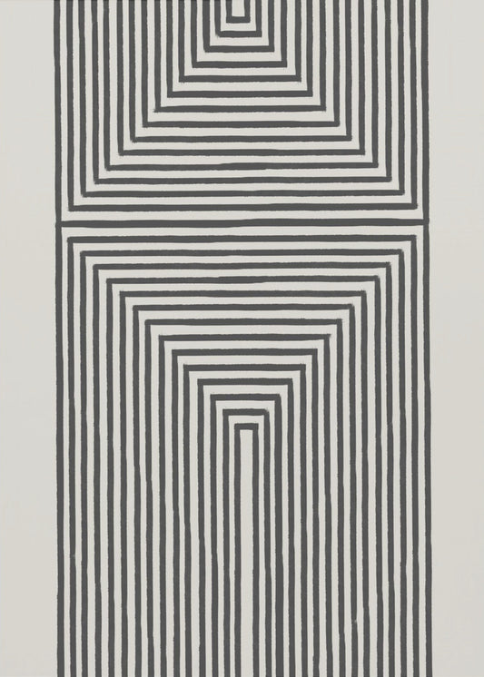 Geometrische Echos | Leinwand