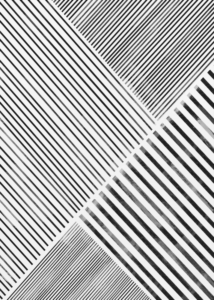 Diagonale Muster | Leinwand