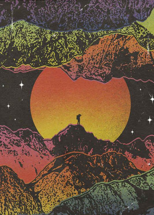 Space Hiker | Canvas