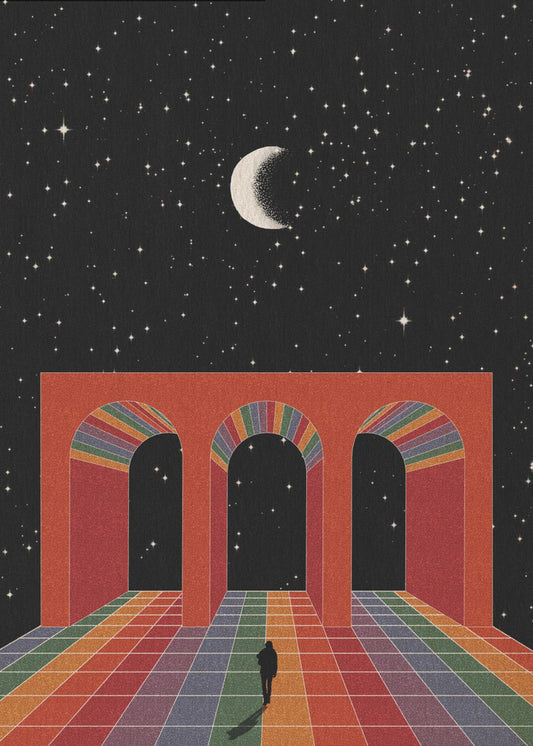 Triumphal Arch in Space | Canvas