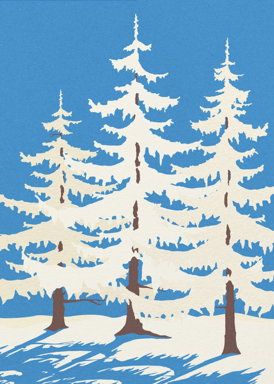 Harzer Winterbäume | Poster