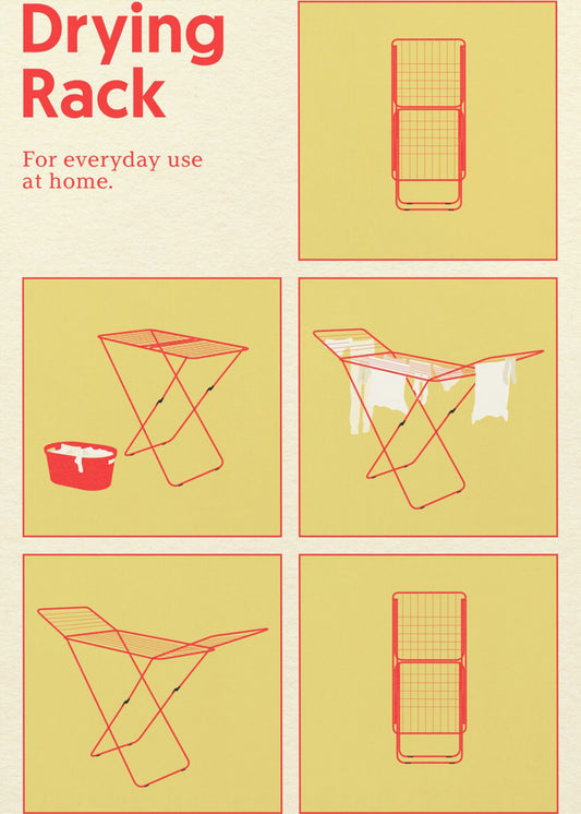 Poster Drying Rack | Canvas