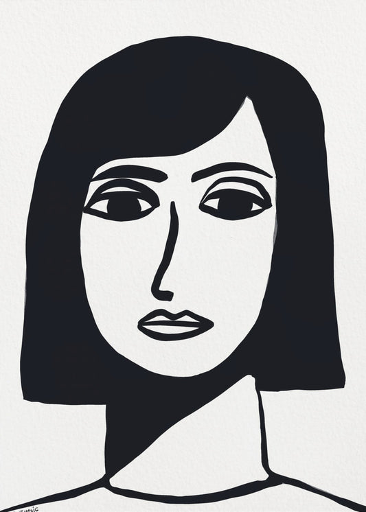 Gesicht einer Frau | Poster