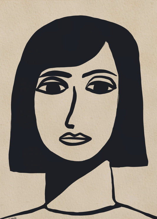 Gesicht einer Frau | Poster