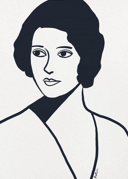 Vintage Frau | Poster