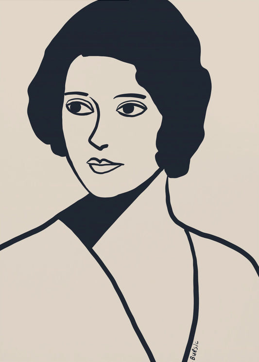 Vintage Frau | Poster