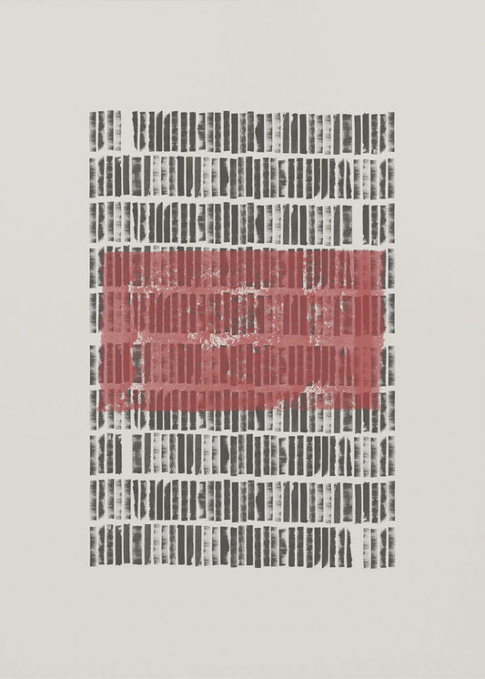 Crimson Code | Leinwand