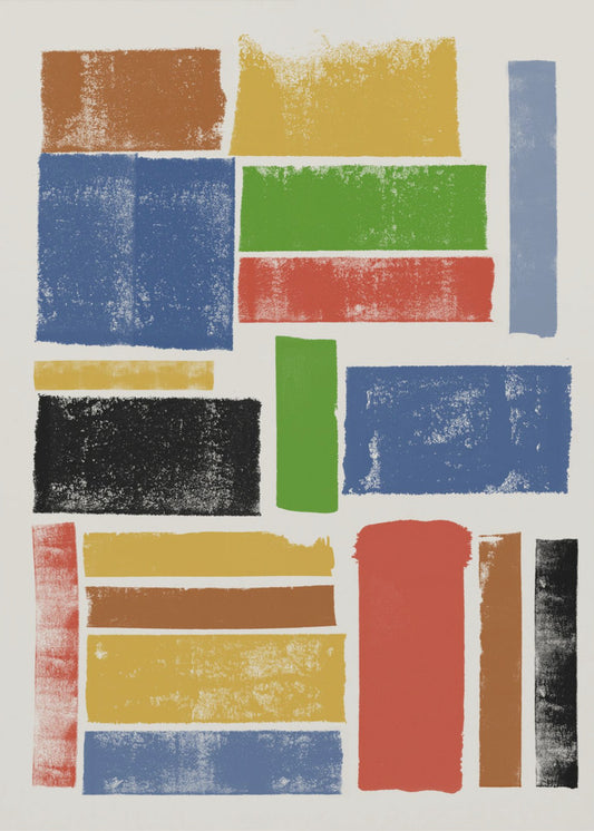 Color Block Harmony | Poster