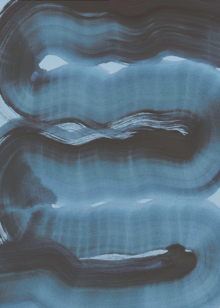 Abstract Brush Strokes 163 | Poster