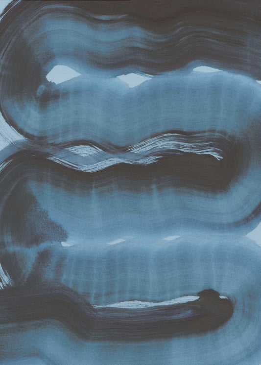 Abstract Brush Strokes 163 | Poster