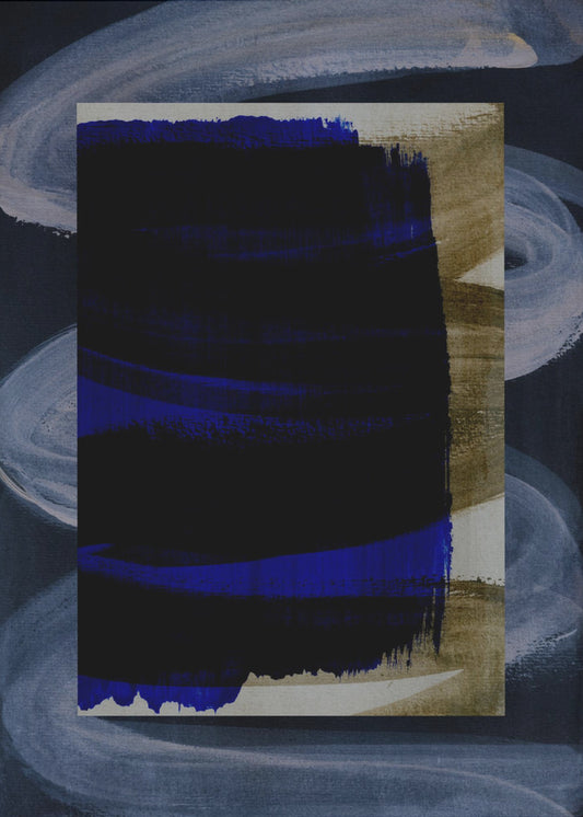 Abstract Brush Strokes 165 | Poster