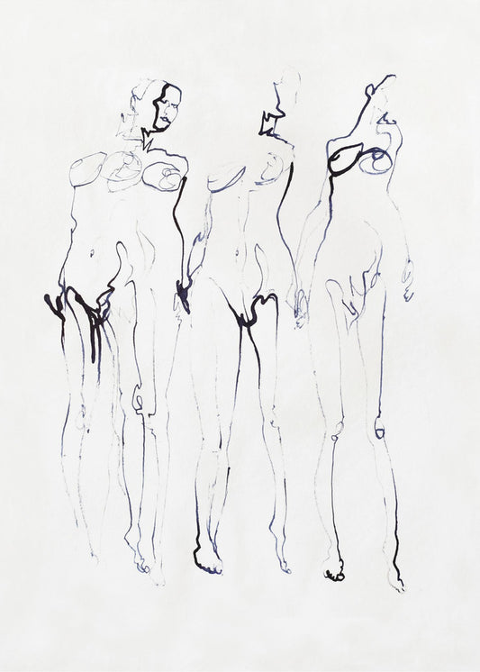 Figurenstudie 00 | Leinwand