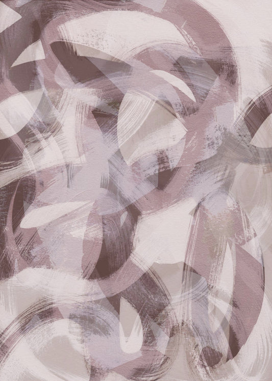 Abstract Brush Strokes 169X | Poster
