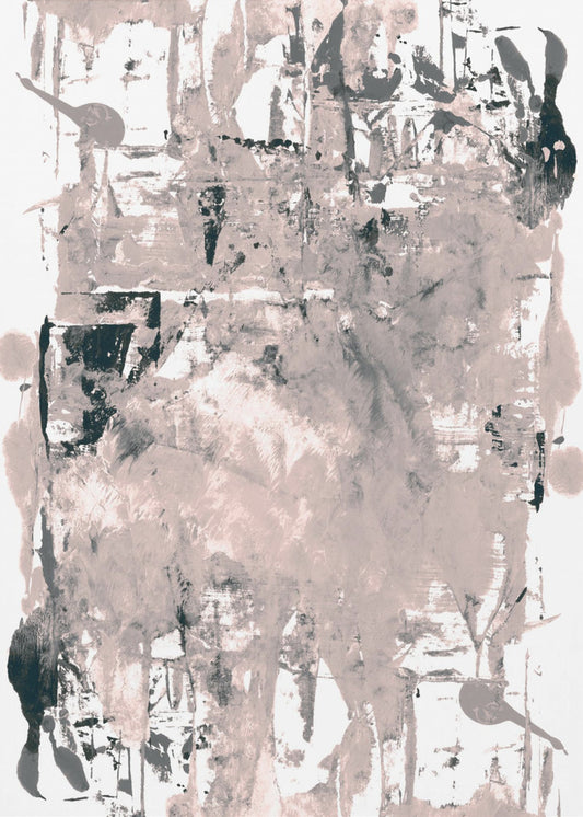 Abstrakte neutrale Kratzer 2 | Poster