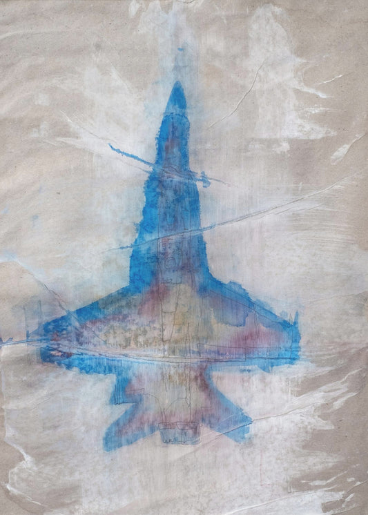 Blauer Engel | Leinwand