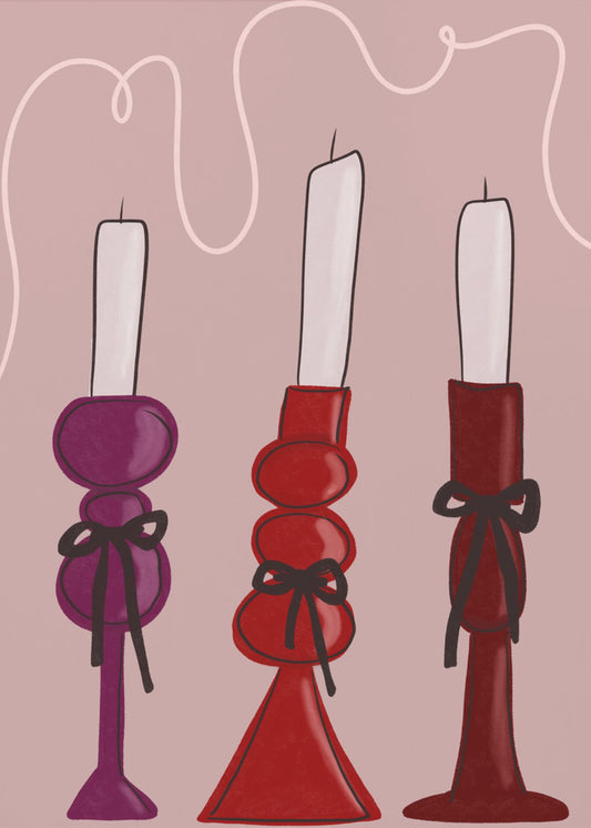Trio of Candles | Poster