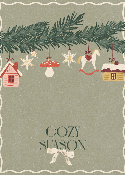 Toys on the Christmas tree | Canvas