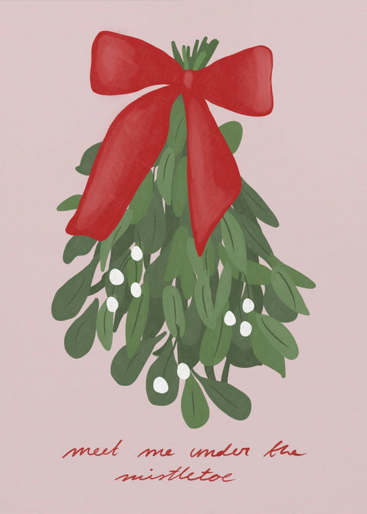 Kiss by Mistletoe | Poster