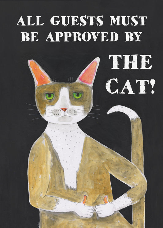 Approved by the cat | Canvas