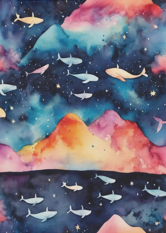 Starry Seascape | Canvas