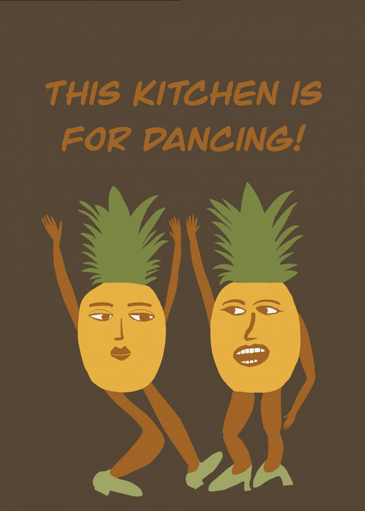 Tanzende Ananas | Poster