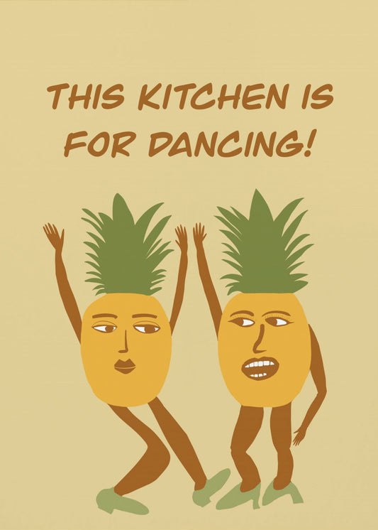 Tanzende Ananas | Poster