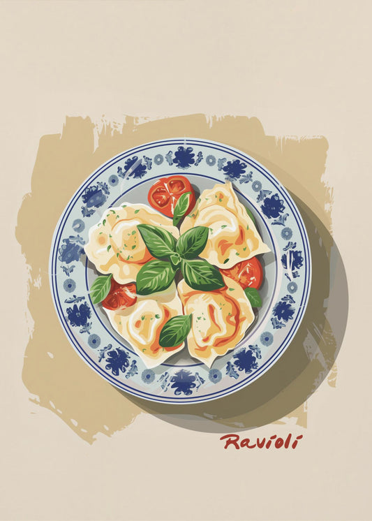Ravioli Delight | Leinwand